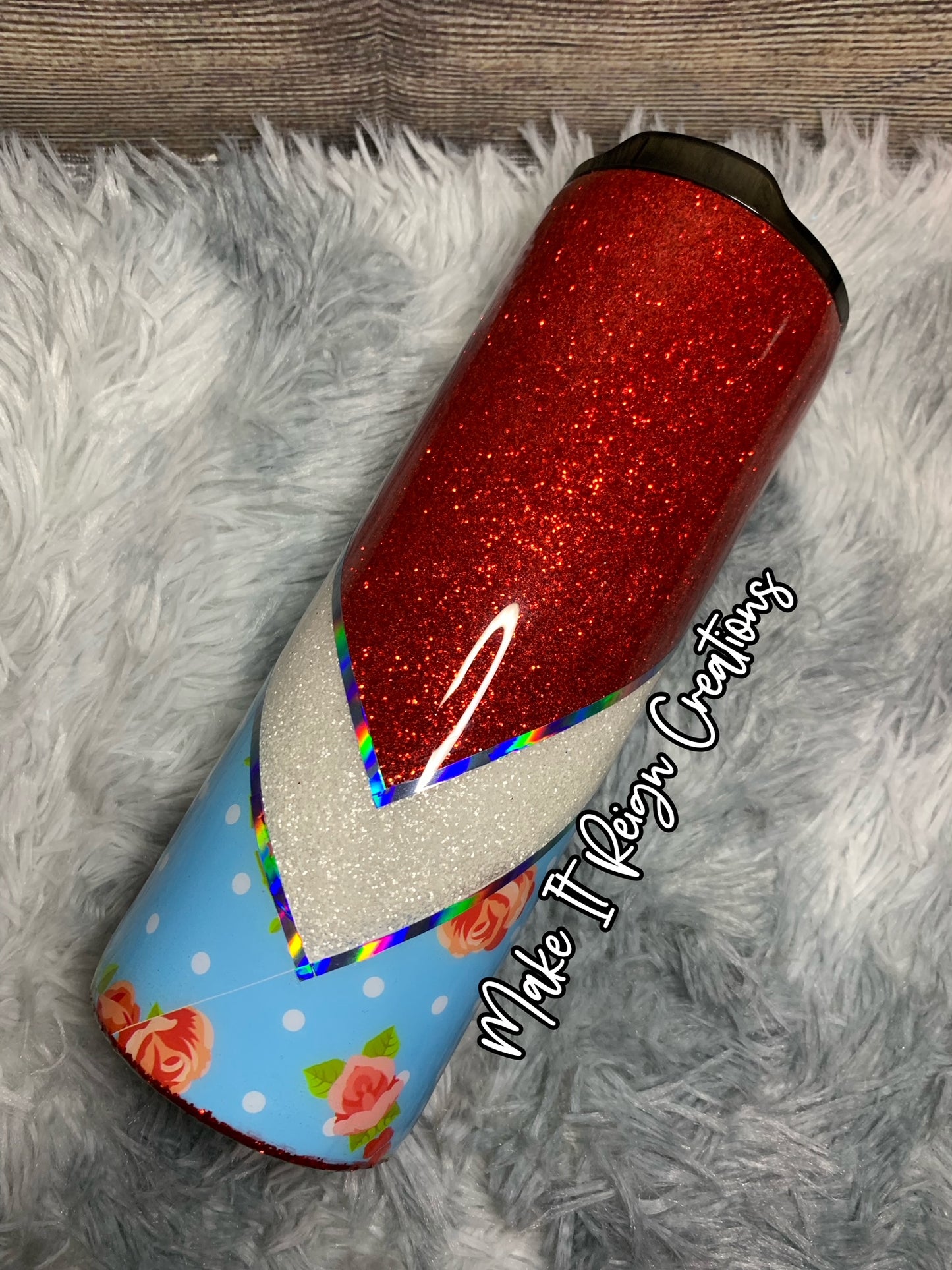 metallic glitter, red glitter, fine glitter