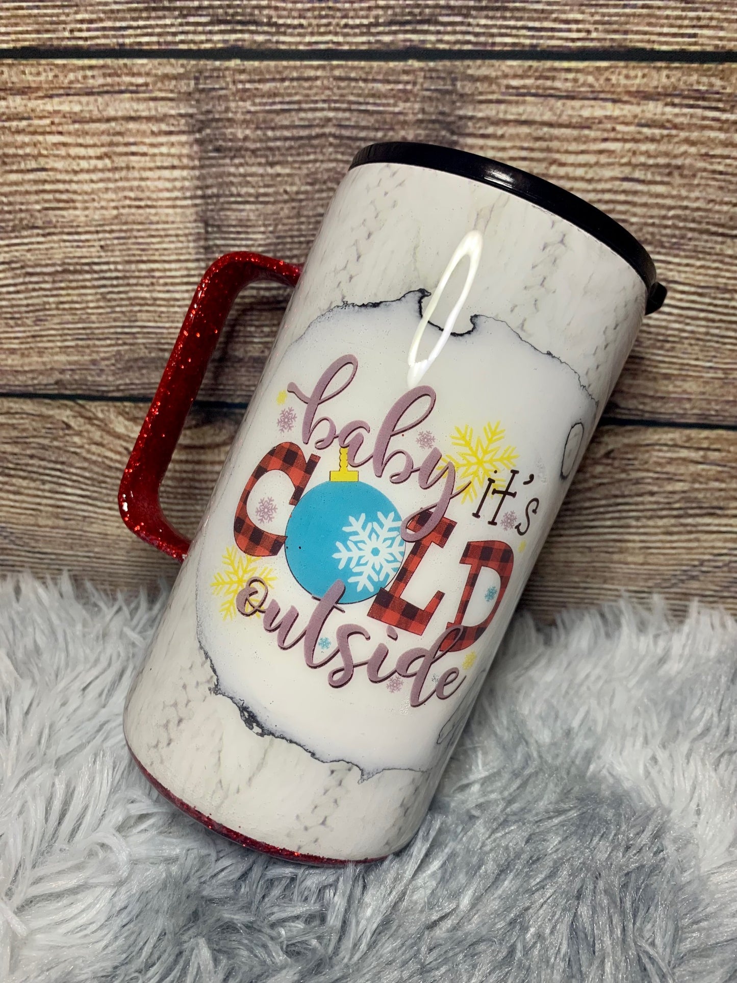 metallic glitter, red glitter, fine glitter
