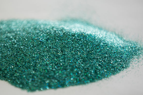holographic glitter, fine glitter, blue glitter, green glitter