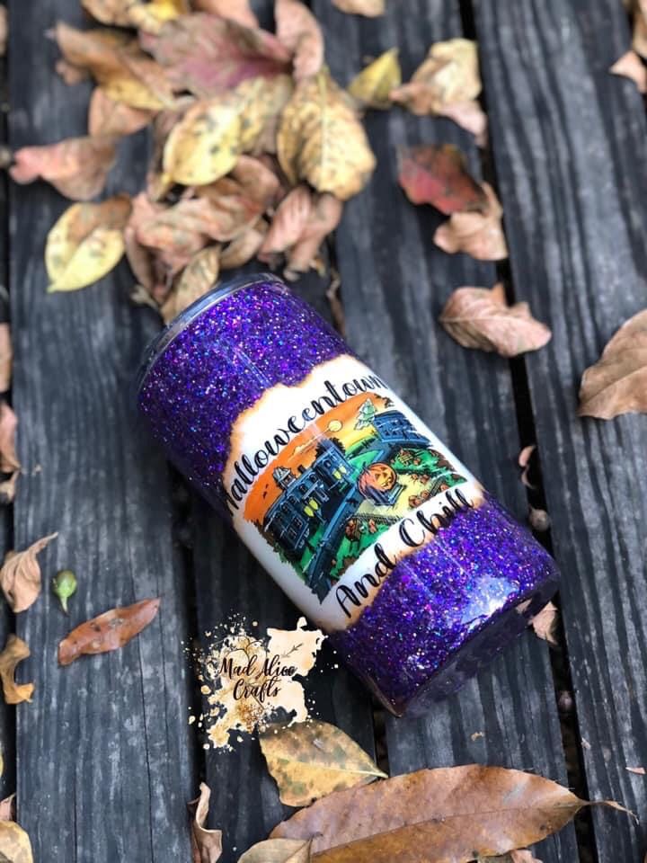 binding spell, iridescent glitter