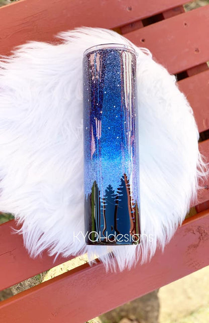 metallic glitter, fine glitter