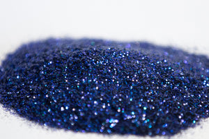Fine glitter, iridescent glitter, blue glitter