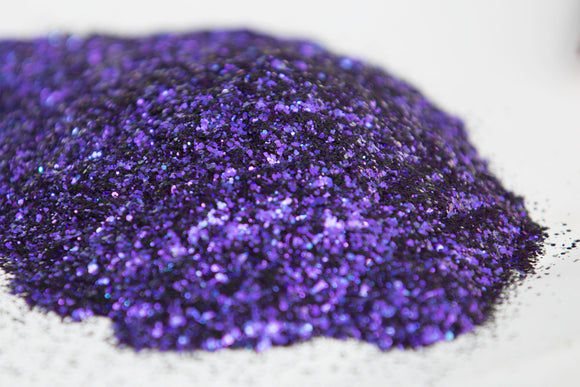 custom glitter mix, purple glitter, metallic glitter, iridescent glitter