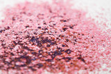 metallic glitter, pink glitter, custom glitter