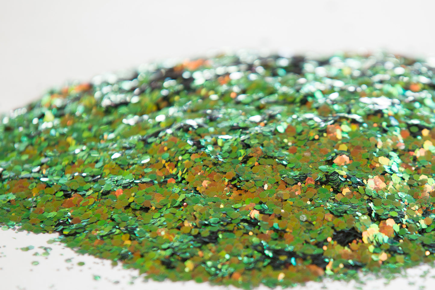 chunky glitter, iridescent glitter, shifty glitter, green glitter, bronze glitter, copper glitter