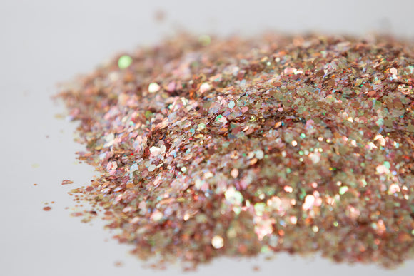 iridescent glitter, metallic glitter, chunky glitter, custom mix glitter