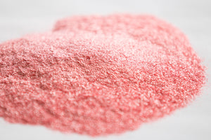 pearlescent glitter, pink glitter, fine glitter