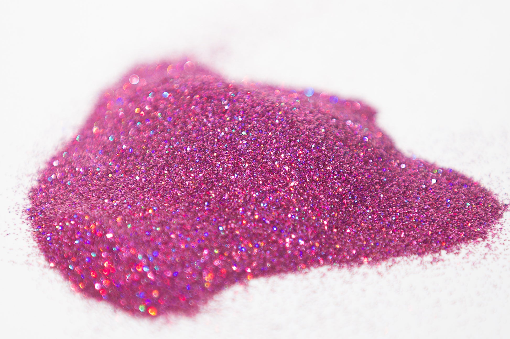 holographic glitter, fuchsia glitter, fine glitter