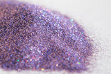 holographic glitter, fine glitter, purple glitter
