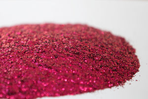 metallic glitter, custom glitter mix, red glitter
