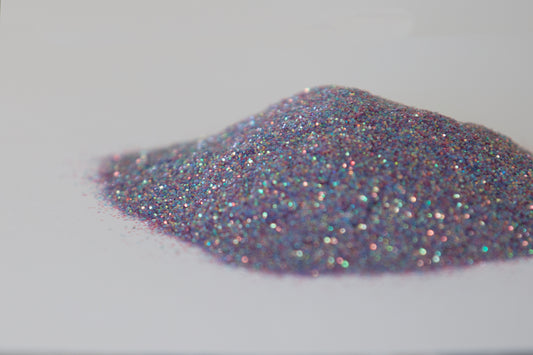 iridescent glitter, custom glitter, fine glitter, purple glitter