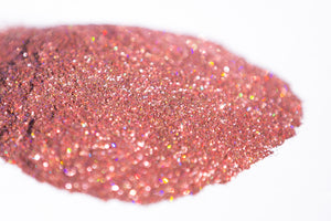 holographic glitter, fine glitter, pink glitter