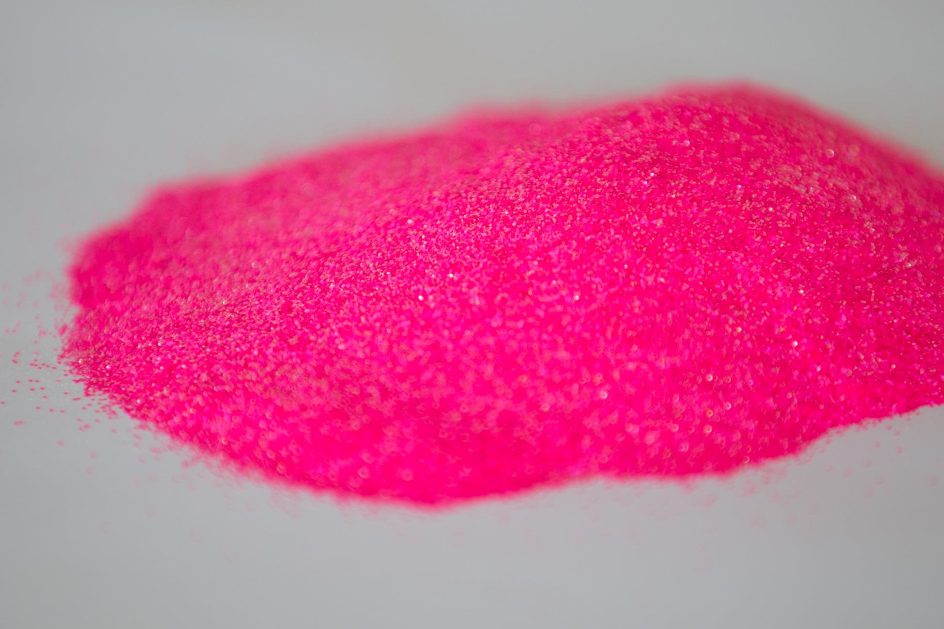 neon glitter, iridescent glitter, pink glitter