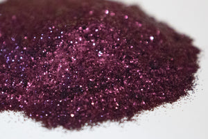 metallic glitter, purple glitter, fine glitter