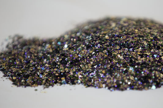 metallic glitter, custom glitter, chunky glitter