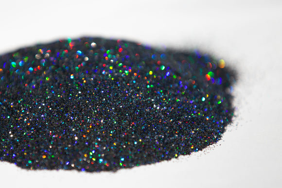 holographic glitter, black glitter, fine glitter