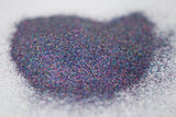 iridescent glitter, purple glitter, fine glitter