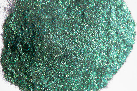 iridescent glitter, shifty glitter, green glitter, blue glitter, purple glitter, fine glitter