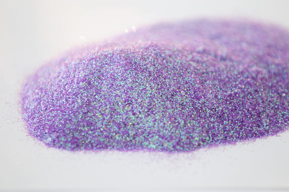 iridescent glitter, purple glitter, fine glitter